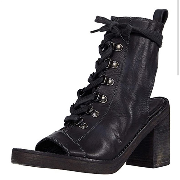 Free People | City Of Lights Open Toe Booties 37 - Picture 3 of 9